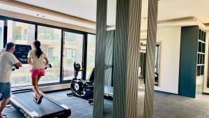 liga6768 Посуточная аренда 2-комнатной квартиры в комплексе со СПА зоной 150 м от пляжа, Тосмур