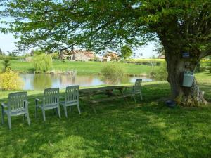 Maisons de vacances Maison en pierre renovee avec etang, peche, jardin et BBQ, proche Foret de Troncais - FR-1-489-293 : photos des chambres