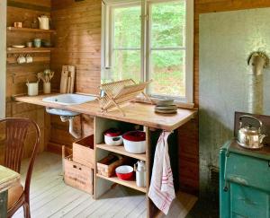 Off-Grid Cabin In Your Private Swedish Forest