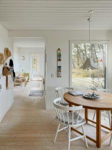 Sea View Over Heather And Reeds Near Sejerø Bay