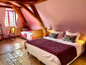 Maisons de vacances Restored Castle In The Heart Of Loire Valley : photos des chambres