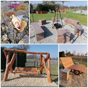 Wohnung Schlafen im Fass mit Sonnenuntergang Blick