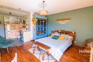 Fermes Cottage Mamie Yvette Private Spa : photos des chambres