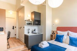 Appartements Maison Delage : Studio Lit Queen-Size de Luxe 