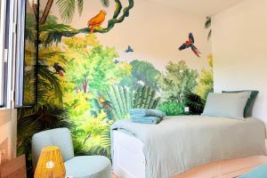 Villas PLEN SOULEU High Standing Villa pool Jacuzzi Sauna and AirCo By Sunset : photos des chambres