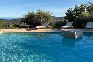 Villas PLEN SOULEU High Standing Villa pool Jacuzzi Sauna and AirCo By Sunset : photos des chambres