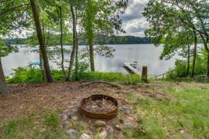 1 Mi to Snowmobiling Family Home on Sibley Lake!