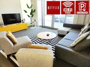 SkylineViews 2bdrm River, WACA, Optus stadium