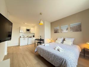 Appartements Studio Mars NEW & Cozy - Parilly Train Station : photos des chambres