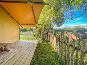 Parc animalier des Clautres - Maison Roulottes Tente