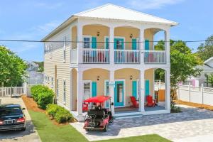 Luxury Home w/ Pool, Game Room, & Golf Cart – Steps to Beach!