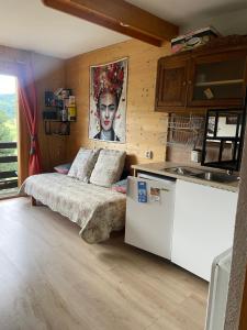 Le ZEN au pied du Grand Veymont en été en hiver