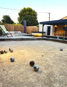 Les brézines Terrasse, Clim & Terrain de boules