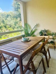 Lappartement Vert, Piscine, 750m de la Plage