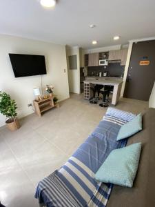 Departamento La Serena moderno y tranquilo con estacionamiento