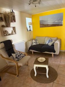 Maisons de vacances Le Gite de Kergavan - Une pause entre ciel et mer : photos des chambres