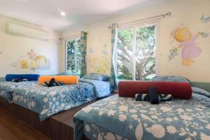 Charming Cartoon-Themed 3BR Family Villa with Karaoke & Kitchen in Bonanza Khao Yai 适合家庭和朋友 , 會說中文