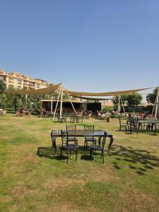 Elegant ground flat in Compound