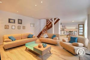 Maisons de vacances Les agapanthes : photos des chambres