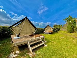 Campings Cottage bord de mer MERVILLE FRANCEVILLE : photos des chambres