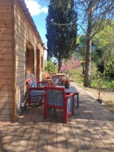 Chalets Superbe chalet en pleine nature : photos des chambres