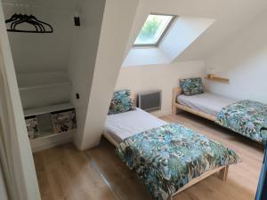 Maisons de vacances La Maison bleue Paissy : photos des chambres