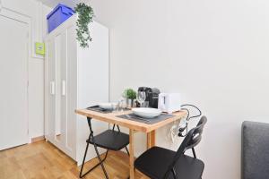 Appartements Luxurious Apartment-Studio-2P-Tour Eiffel 10-Free Netflix : photos des chambres