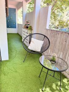 Appartements Le Havre de paix Montpellierain - terrasse et parking prive : photos des chambres