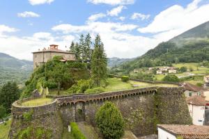 Historic Castle Overlooking Garfagnana Valley