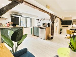Appartements Studio cosy refait a neuf - proche aeroport et tram : photos des chambres