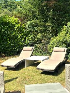 Boshuisje met airco! 2 slk 3 bedden