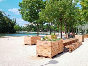 Appartements Etoile 21 - Dazzling view of Dijon canal : photos des chambres