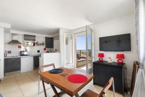 Appartements Constance d-Azur - Climatise vue mer : photos des chambres