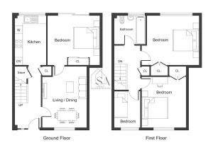 4 Bed House - Free Parking - 8 min LGW Airport