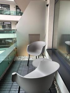 Ekskluzywny apartament w centrum, Balkon