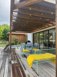 Villas Villa des Resiniers piscine, proche plage & foret : photos des chambres