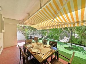 230 - Appartamento al piano terra a Marcelli con GIARDINO e ARIA CONDIZIONATA-SPIAGGIA AL WHITE BEACH CLUB INCLUSA