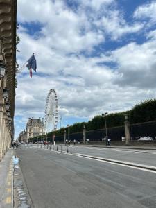 Spacious Parisian Flat Louvre Steps Eiffel Tower Access
