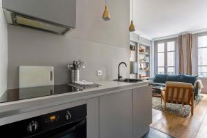 Appartements Curiosite - Furnished apartment - Downtown Lyon : photos des chambres