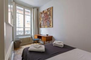 Appartements Curiosite - Furnished apartment - Downtown Lyon : photos des chambres