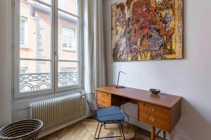 Appartements Curiosite - Furnished apartment - Downtown Lyon : photos des chambres