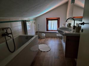Dreibettzimmer mit Terrasse