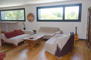 Maisons de vacances Gite ecologique avec vue Foret & Vallee Dordogne ! : photos des chambres