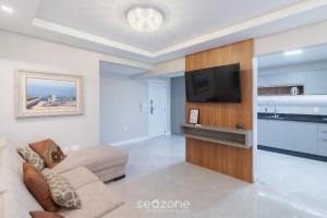 Apto c Churrasq. a 100m da Praia DON0504