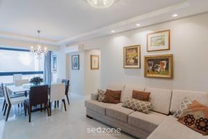 Apto c Churrasq. a 100m da Praia DON0504