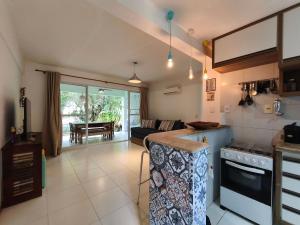 Reserva Imbassaí Apartamento 1 quarto térreo área de churrasco