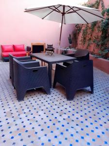 Majorelle-Duplex Luxe avec Terrasse Tropicale Privée à 300m du Jardin