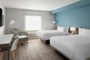 Queen Studio with Two Queen Beds room in TownePlace Suites Wilmington Wrightsville Beach