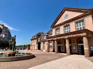 Appartements Le Perchoir-WIFI-Face a la Gare-Terrasses-Proche tous commerces : photos des chambres