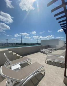 Hermoso estudio minimalista a 10 minutos del mar